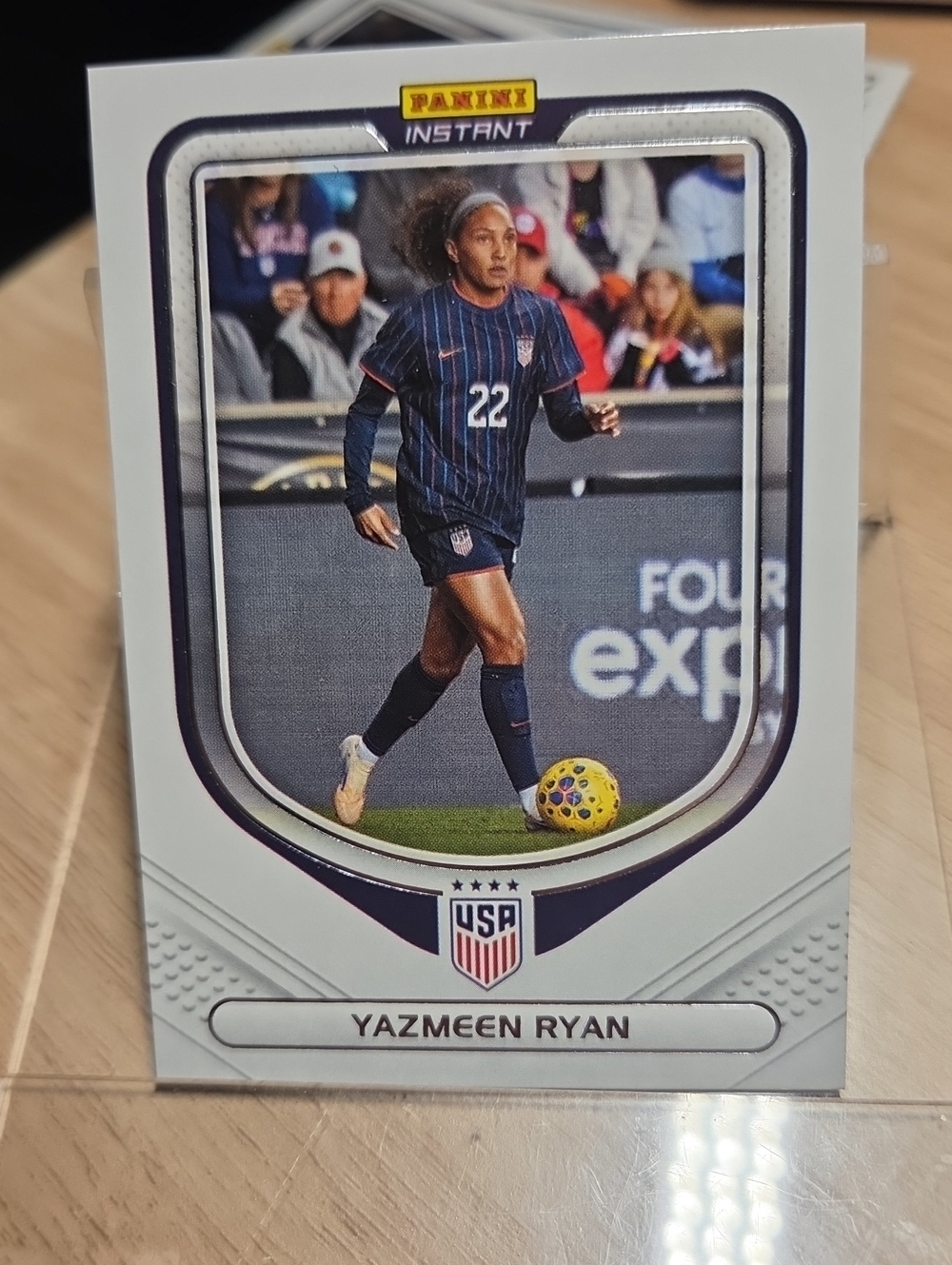 2026 Panini USA Instant Soccer Yazmeen Ryan